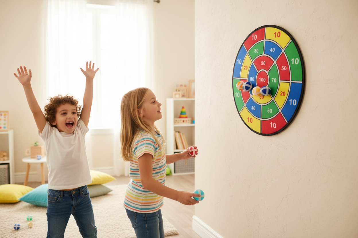 Sticky Dart Board Lifestyle Hero Banner